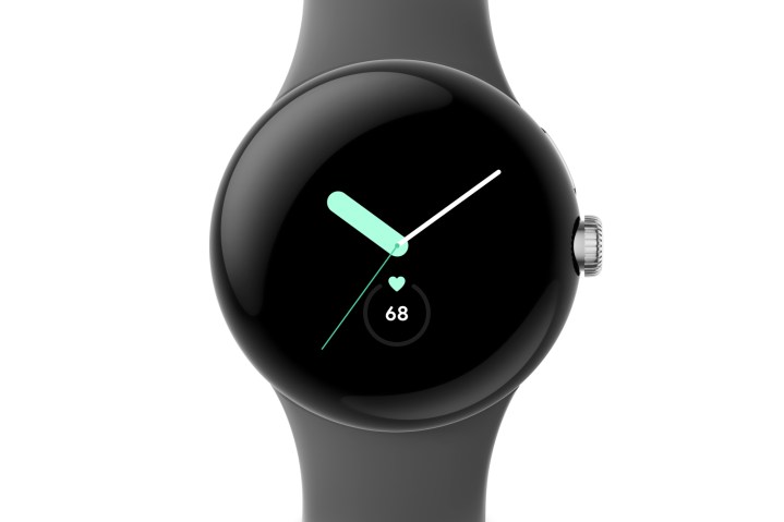 The front of the Google Pixel Watch.