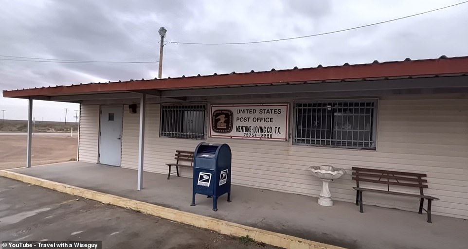 Das Postamt ist eine der wenigen Einrichtungen in der Stadt Mentone