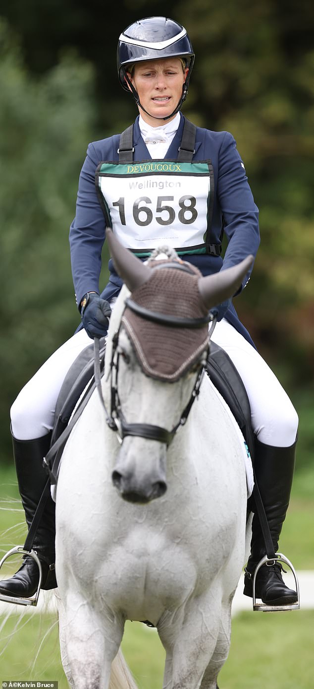 Die königliche Reiterin Zara Tindall (im Bild) ist olympische Silbermedaillengewinnerin und ehemalige BBC-Sportpersönlichkeit des Jahres