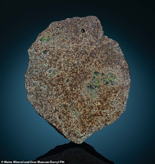 Der Meteorit wurde 2020 in der Region Erg Chech in der Sahara in Algerien entdeckt