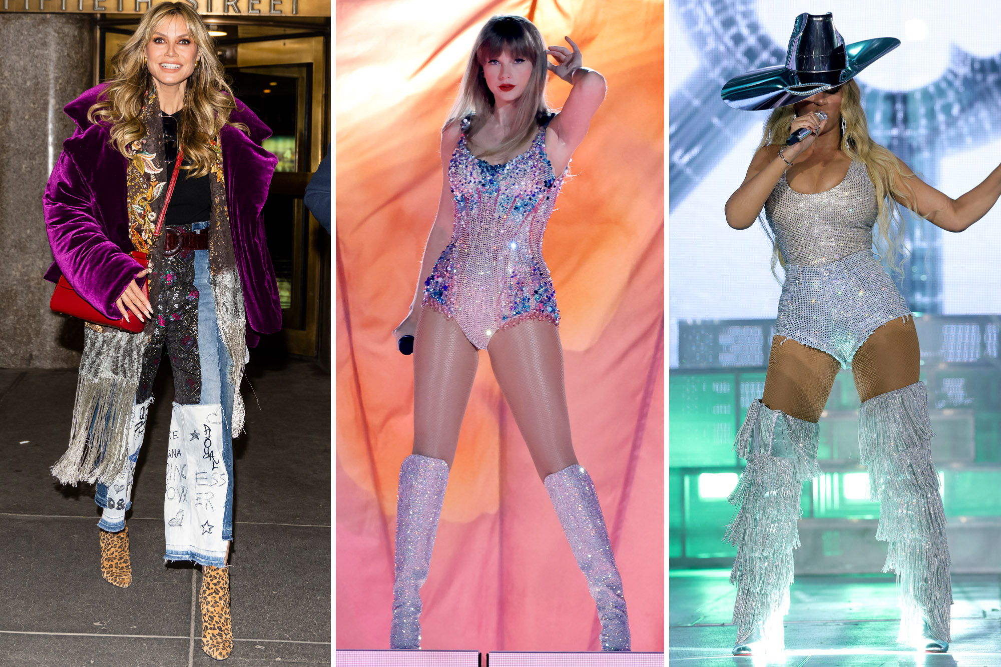 Heidi Klum, Taylor Swift und Beyoncé tragen Stiefel von Christian Louboutin