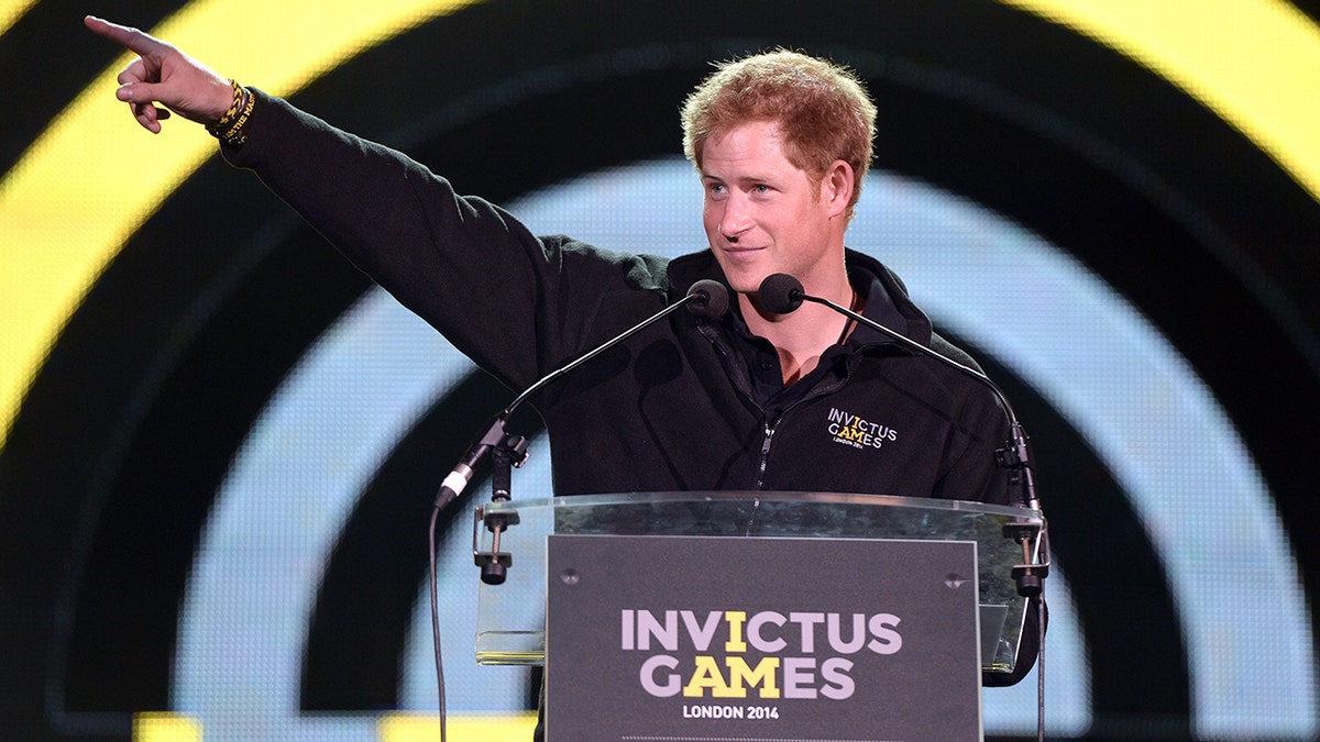 Prinz Harry spricht bei den Invictus Games
