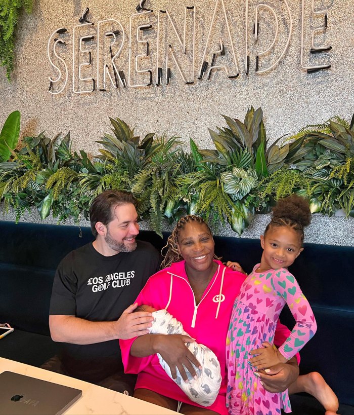 Im Leben von Serena Williams und Alexis Ohanian zu Hause als Familie