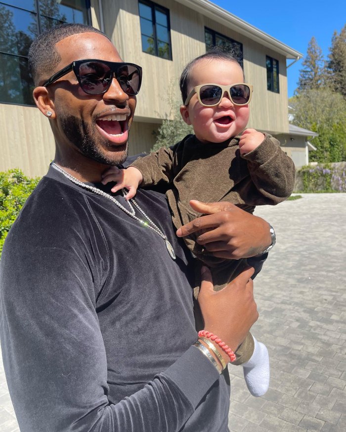 Tristan Thompson und Sohn Tatum, 12 Monate, bezaubernde Zwillinge in ihrer passenden Sonnenbrille