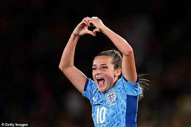 Der Treffer von Ella Toone eröffnete England am Mittwoch den ersten Treffer gegen Gastgeber Australien