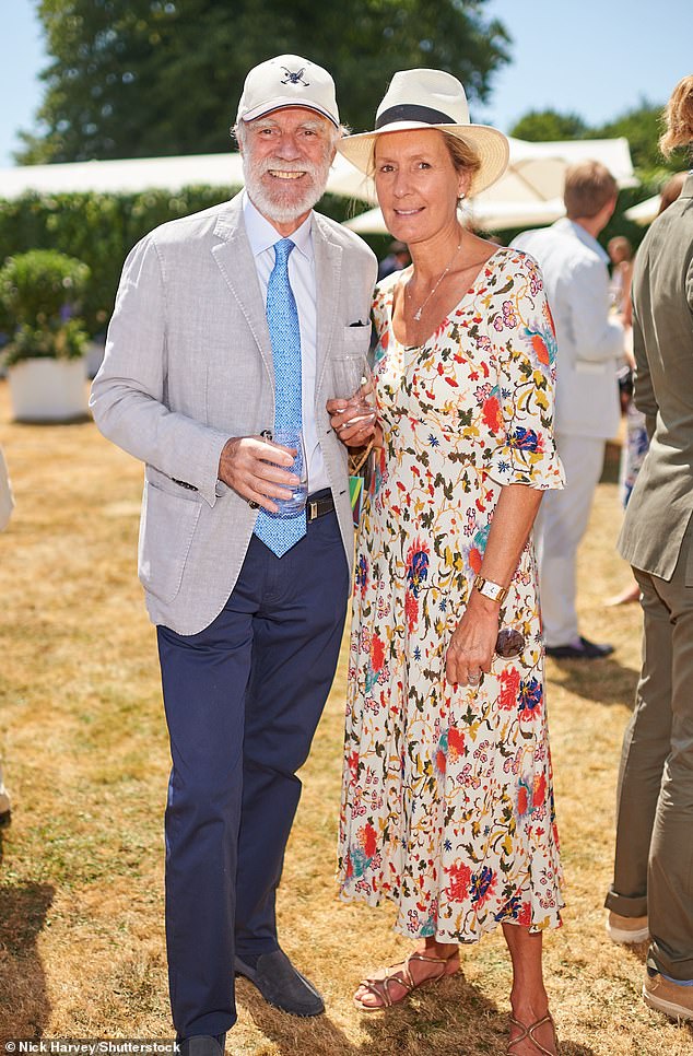Viscount Cowdray und Marina Rose Cordle beim Goodwood Festival of Speed ​​am 15. Juli 2018