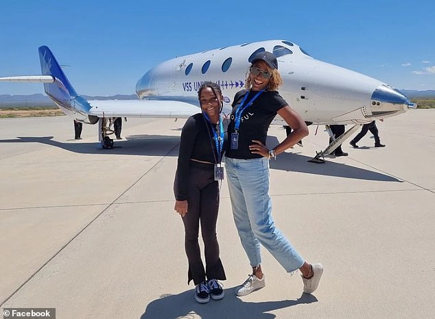 Keisha Schahaff, 46, and her 18-year-old daughter Anastatia Mayers, will be the first mother and daughter ever to make a trip to space after winning two coveted places