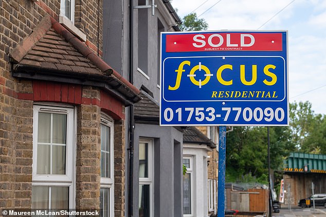 Homes have had almost £1,000 wiped off their value in the past month, it has emerged [File image]