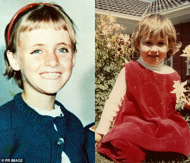 Die vierjährige Kirste Gordon (links) und die 11-jährige Joanna Ratcliffe (links) verschwanden während eines Australian-Rules-Football-Spiels im Adelaide Oval am 25. August 1973