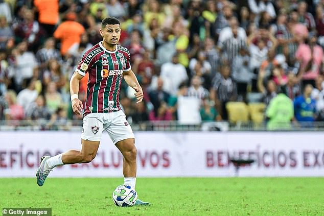 Liverpool have reportedly offered £21m for Fluminese and Brazil midfielder Andre