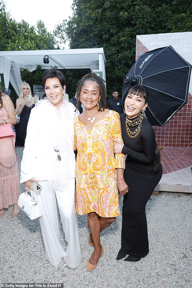 Doria Ragland, Kris Jenner und Kim Kardashian sorgten gestern Abend bei einer glitzernden Wohltätigkeitsveranstaltung in LA für Aufsehen
