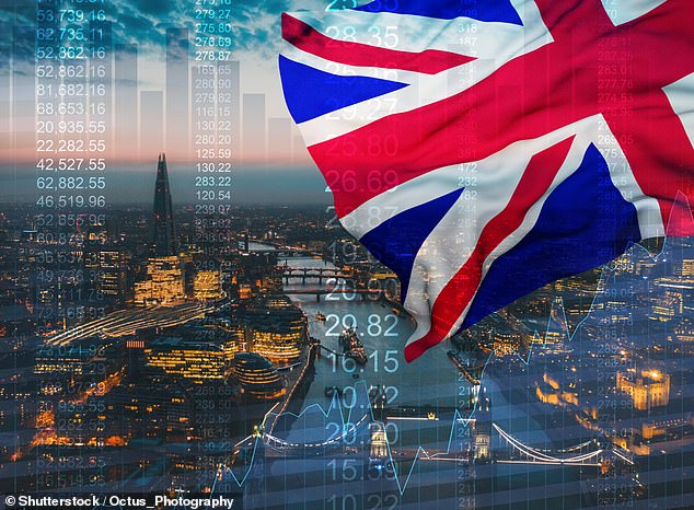 Flying the flag: Some of the UK's biggest firms are in rude health, despite the dismal backdrop