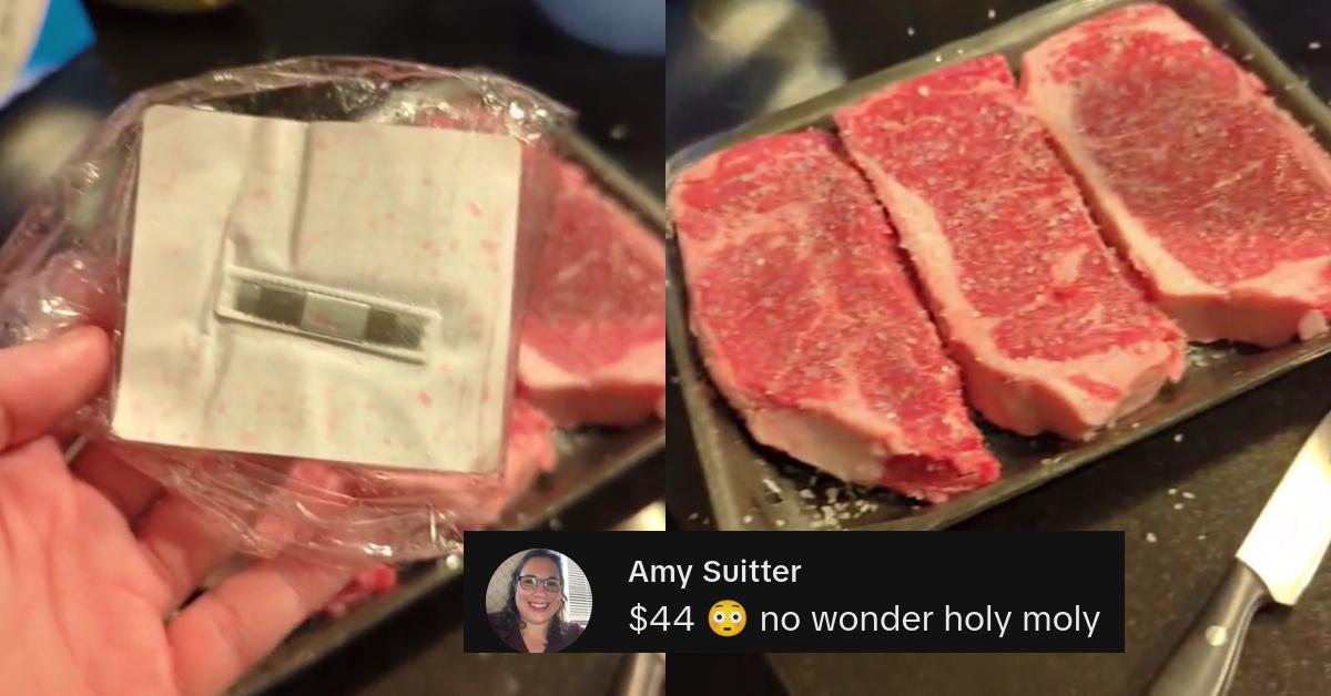 Walmart versieht Steak mit Sicherheitsetiketten, Kundenansprüche