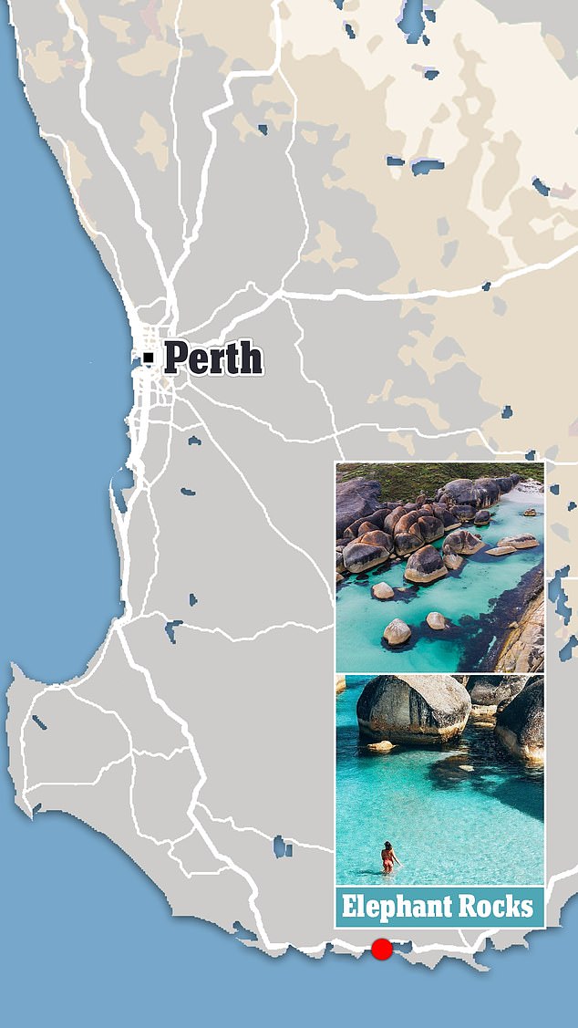 Elephant Rocks, vier bis fünf Autostunden südlich von Perth in Dänemark, verfügt über das, was viele als „die einladendsten natürlichen Schwimmbäder der Natur“ bezeichnen, und sie liegen nicht falsch