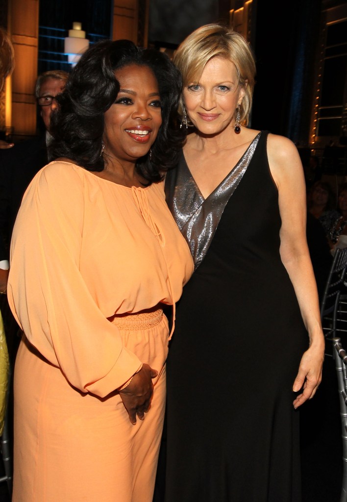 Oprah Winfrey und Diane Sawyer