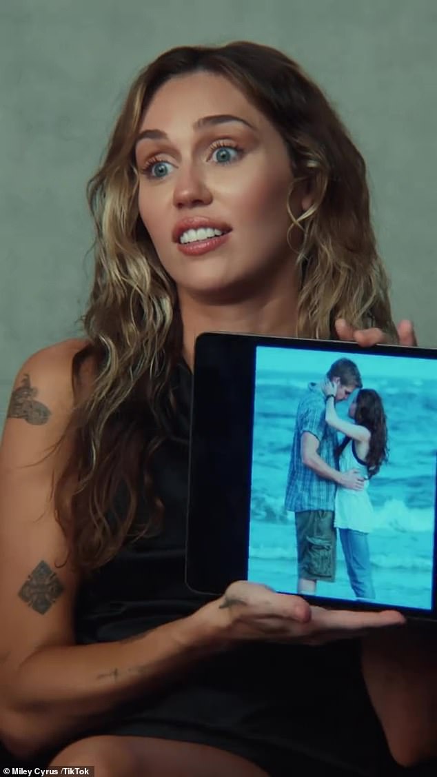 Schicksal: Cyrus erinnerte sich daran, wie sie sich als Teenager während der Dreharbeiten zu „The Last Song“ im Jahr 2008 in ihren Ex-Mann Liam Hemsworth verliebte
