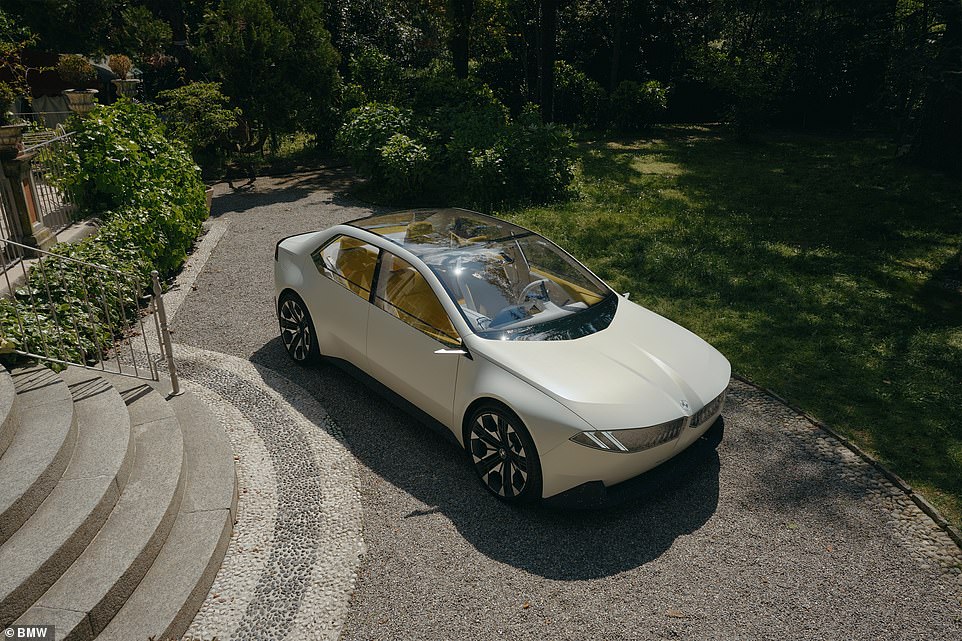 Recycled materials and recyclable car components, and a fully-electric environmentally-friendly drive train will reduce the car's carbon footprint the vehicle's lifecycle