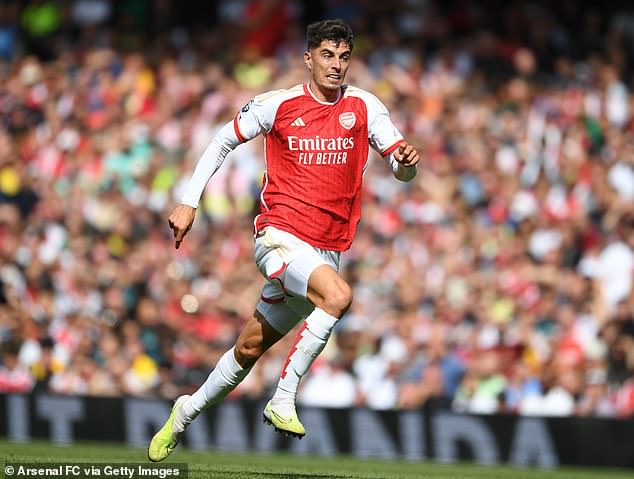 Kai Havertz also arrived at the Emirates for a significant fee but has failed to make an impact