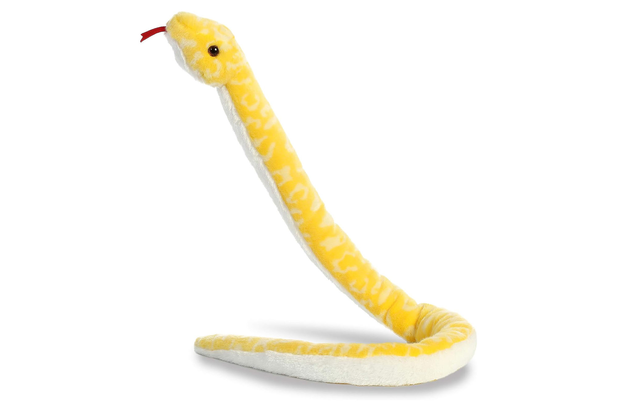 Gelbe ausgestopfte Schlange