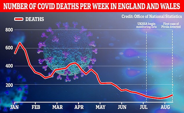 Die heute veröffentlichten Daten des Office of National Statistics zeigen, dass in der Woche bis zum 11. August in beiden Ländern 74 Covid-Todesfälle registriert wurden