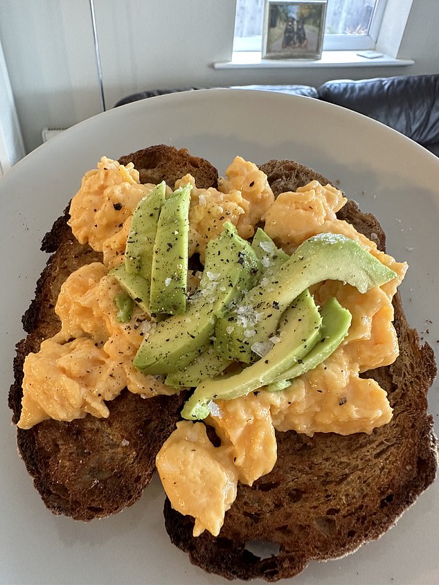 While many breads are ultra processed, sourdough with eggs and avocado were a good option