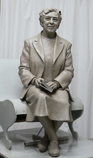 In Kürze wird in der Stadt eine lebensgroße Bronzestatue von Christie enthüllt