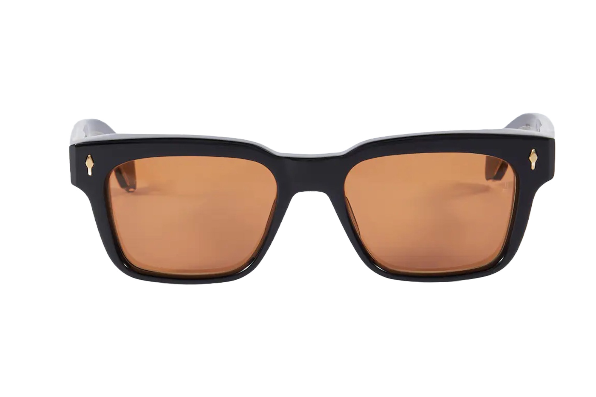 A pair of tinted sunglasses