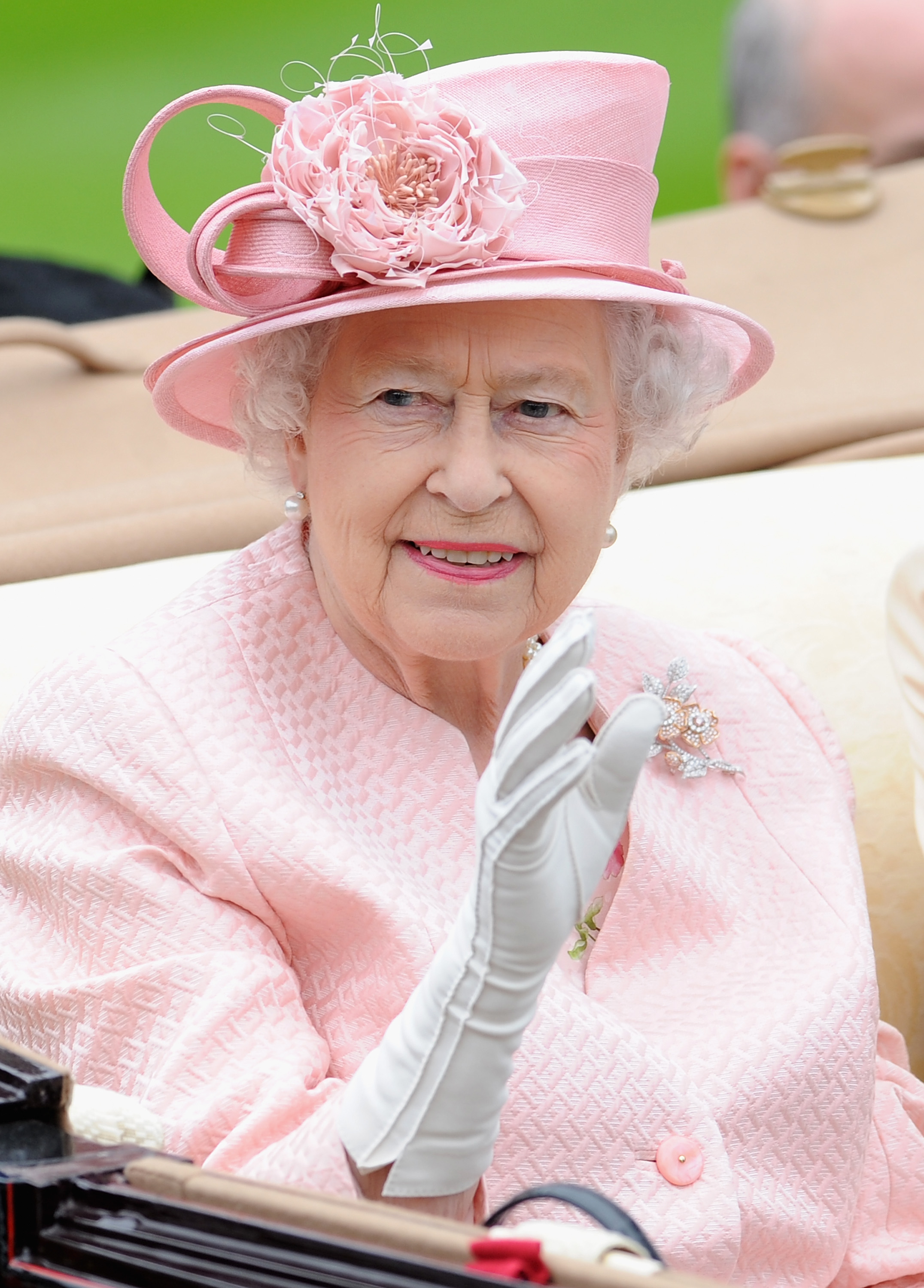 Die Königin bei Royal Ascot im Jahr 2013.