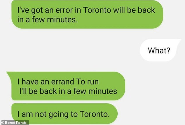 Diese Frau aus den USA war schockiert, als sie herausfand, dass ihr Mann den ganzen Weg nach Toronto gereist war – nur um herauszufinden, dass es sich um einen Rechtschreibfehler handelte