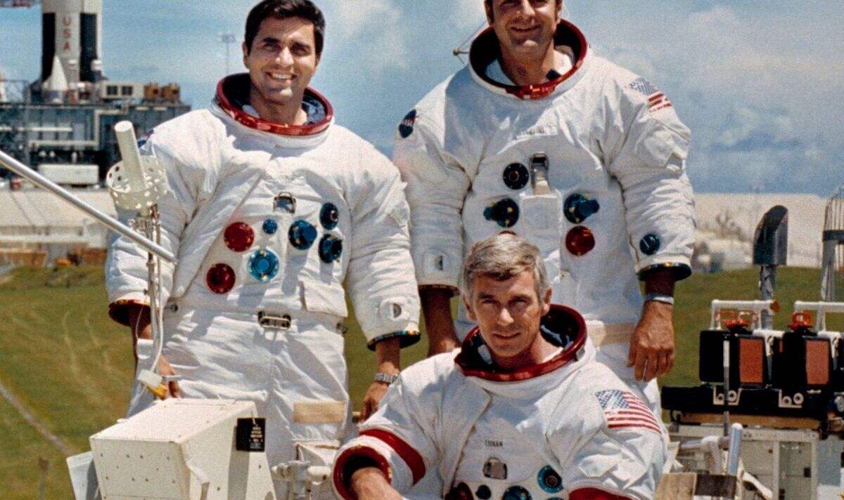 Die Apollo 17-Astronauten