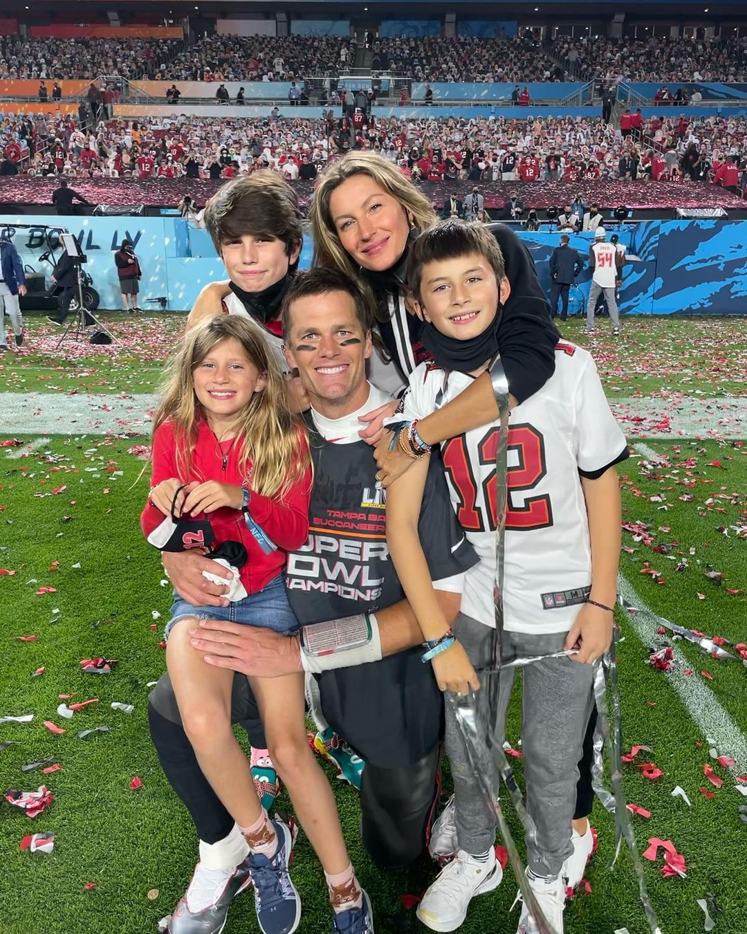 Tom Brady und Giseles Familie