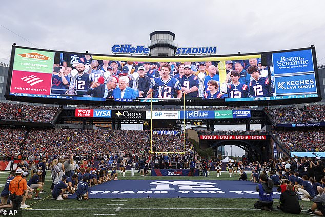 Brady thanked his fans at Gillette and throughout New England saying he's a 'Patriot for life'