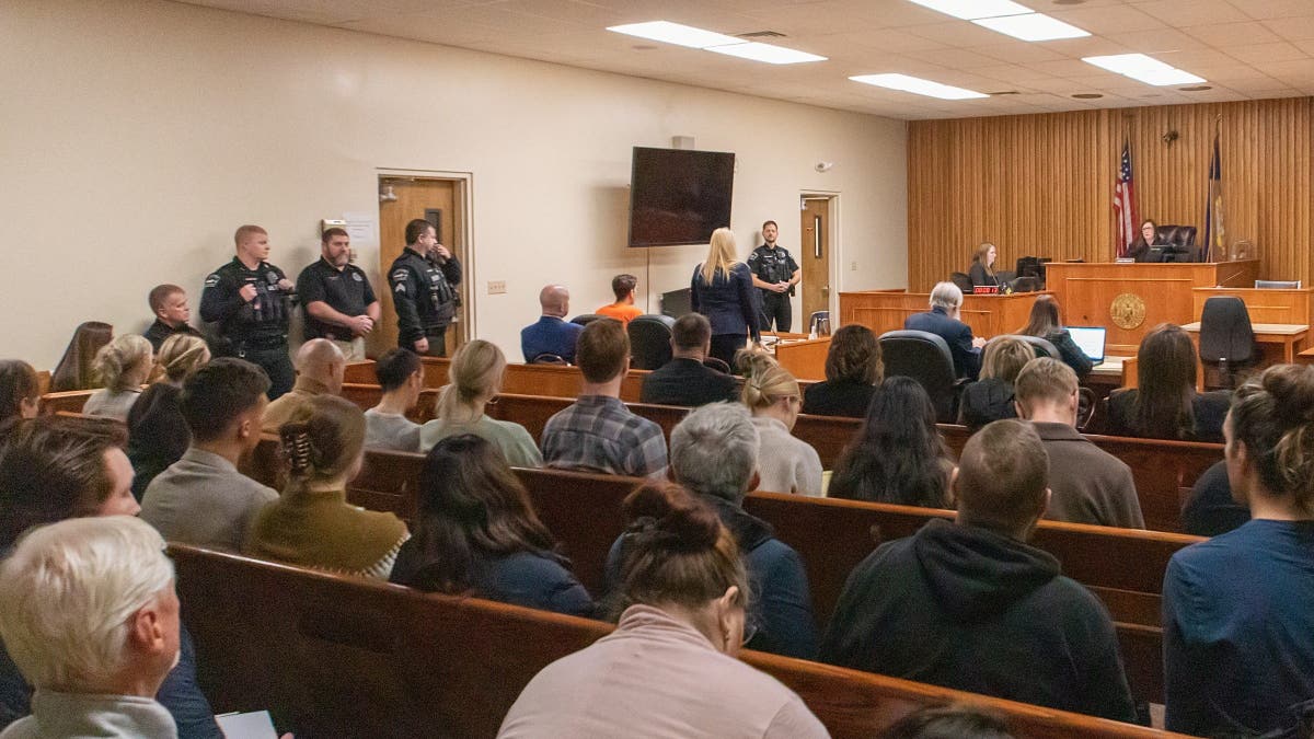 Bryan Kohberger nimmt an einer Statusanhörung vor einem Gericht in Moskau, Idaho, teil