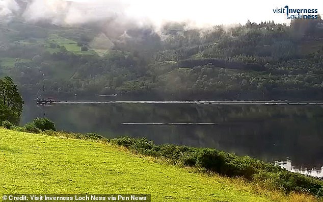 The sixth so-called sighting of the Loch Ness Monster this year was recorded by a woman who was baffled after seeing a curved creature in the legendary water