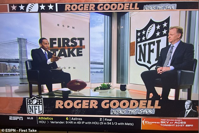 NFL-Kommissar Roger Goodell bestand darauf, dass die Politik der Liga nicht von einer einzigen Verletzung bestimmt werden würde