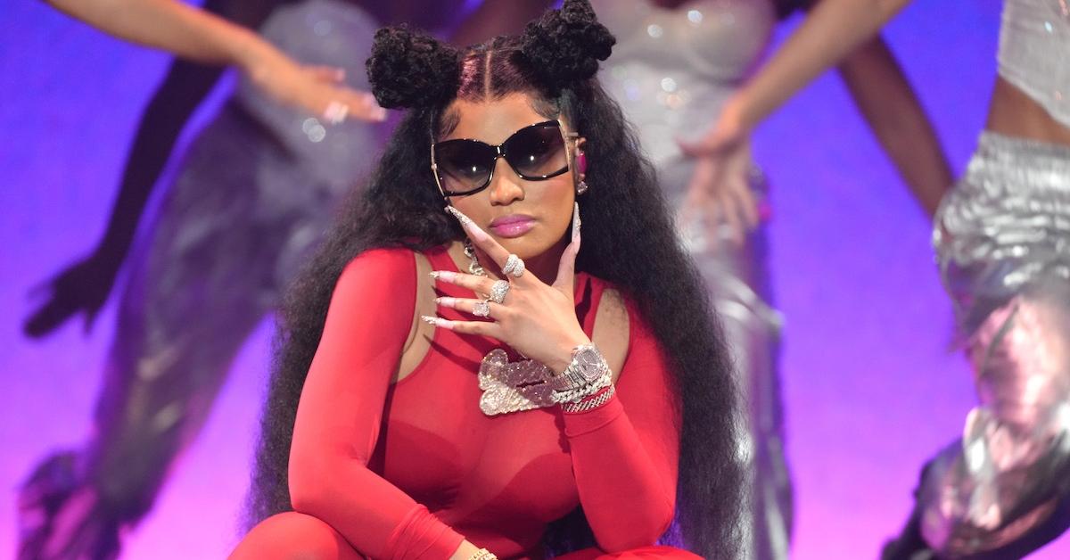 Nicki Minaj tritt während der MTV Video Music Awards 2023 auf der Bühne auf