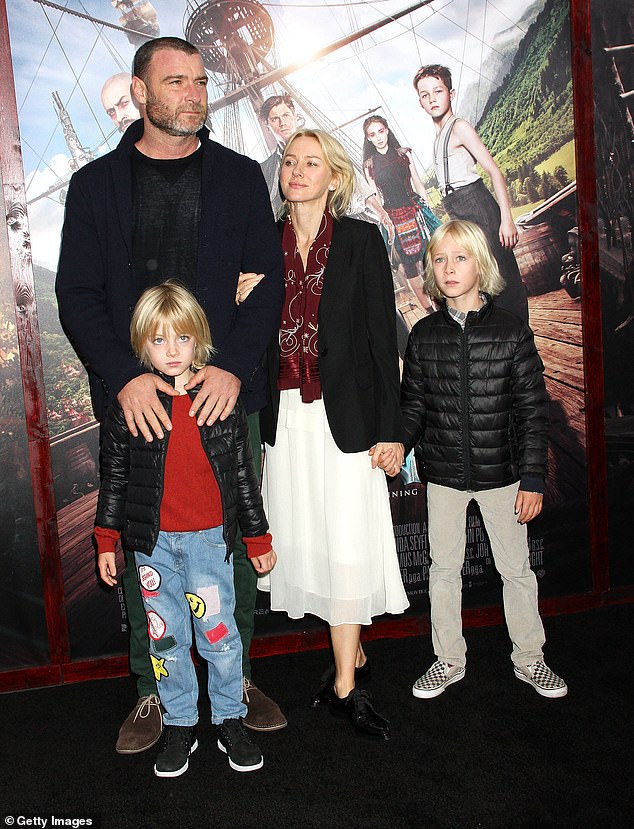 Vater von drei Kindern: Liev hat bereits zwei Kinder mit Ex-Partnerin Naomi Watts: Alexander „Sasha“, 16, und Samuel „Kai“, 15;  Gesehen im Jahr 2015