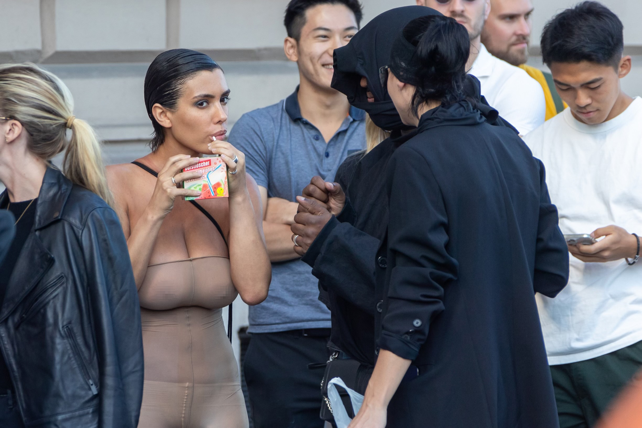 Kanye West und Bianca Censori in Berlin