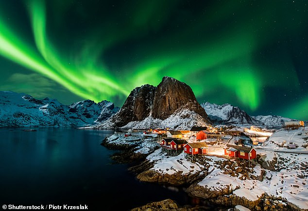 Die Nordlichter gibt es nicht nur in Island, sondern auch in Norwegen (oben), betont Gilbert, sowie in Kanada und Lappland