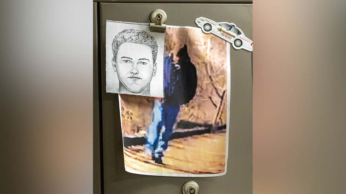 Körniges Handy-Videomaterial und eine Skizze eines Hauptverdächtigen im Mord an Delphi-Mädchen aus der Gegend