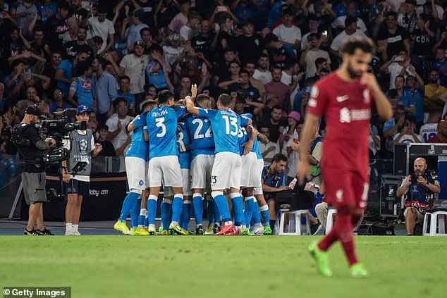 Letztes Jahr um diese Zeit erlitt Liverpool in der Champions League eine schwere Niederlage gegen Napoli