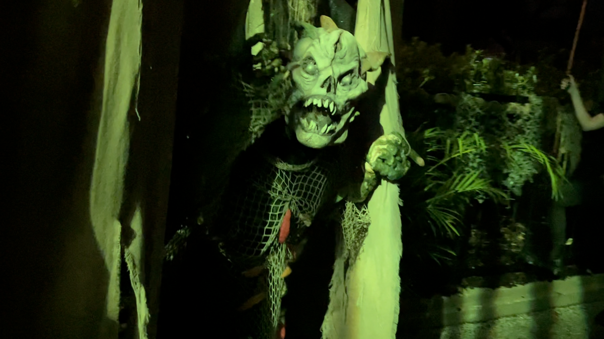 Universal Halloween Horror Night Jungle of Doom: Expedition Horror Scare Zone