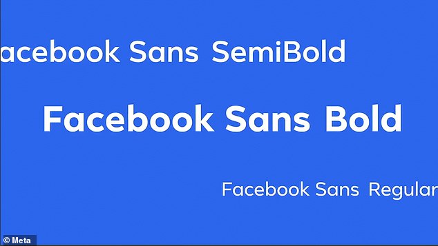 Die Wortmarke verwendet eine benutzerdefinierte Schriftart namens Facebook Sans, die Sie in Microsoft Word nicht finden werden