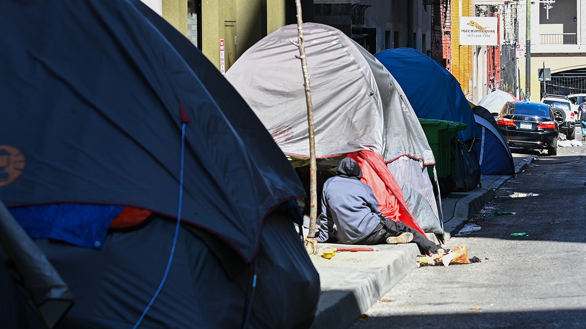 Obdachlosenzelte in San Francisco