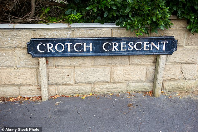 Crotch Crescent in Headington, Oxford, stand ebenfalls auf der Liste