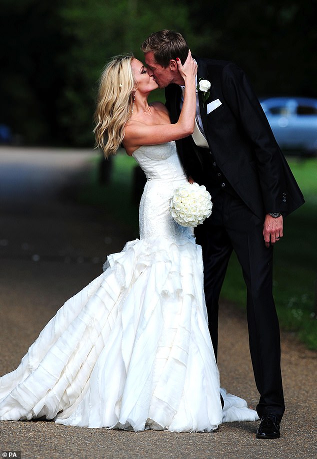 Married in 2011, Peter and Abbey admit to having had a 'reassuringly expensive' wedding day