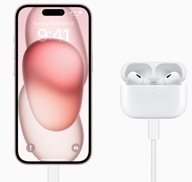 Apple gab am Dienstag bekannt, dass das iPhone 15 und die neuen AirPods Pro das Laden über USB-C unterstützen werden