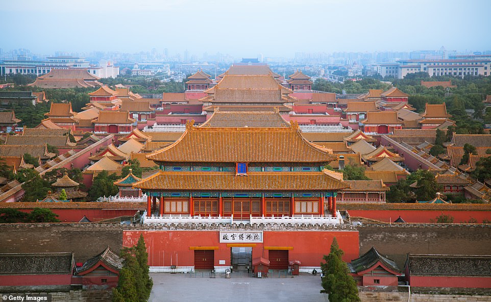 The Forbidden City, commissioned in 1406 by an emperor of the Ming dynasty, is a sprawling imperial palace complex situated in the heart of Beijing