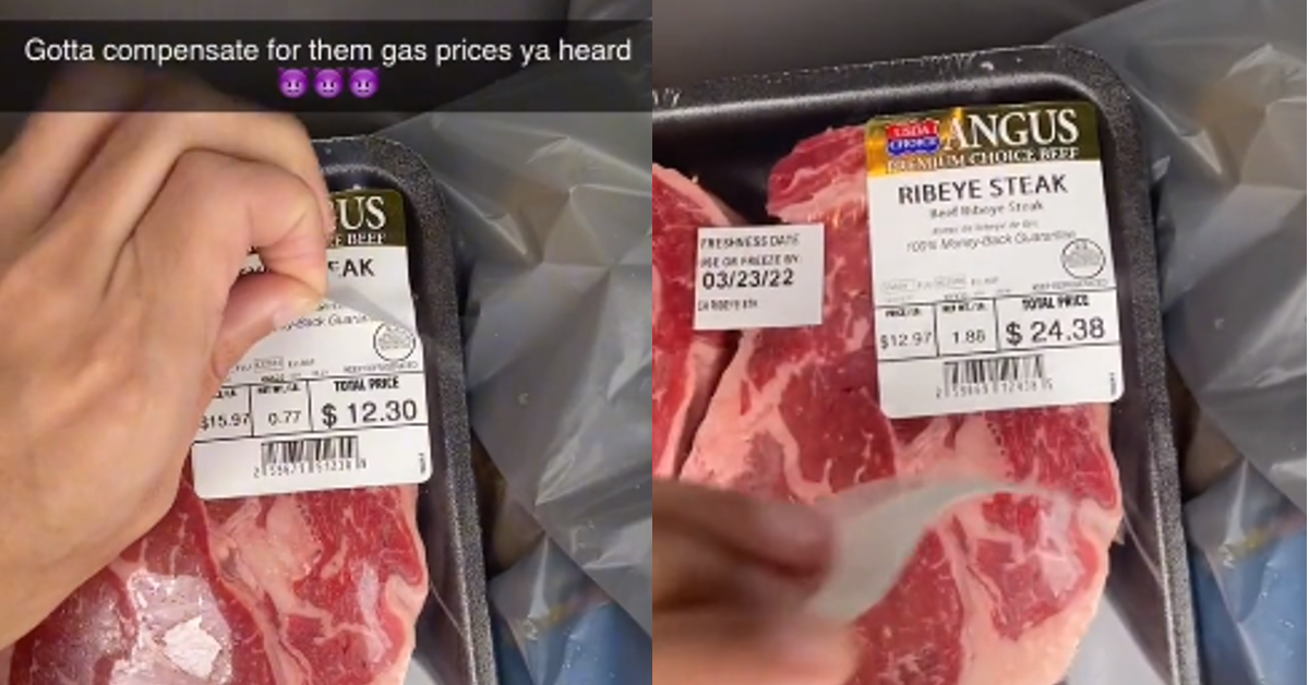 TikToker ändert Steakpreise
