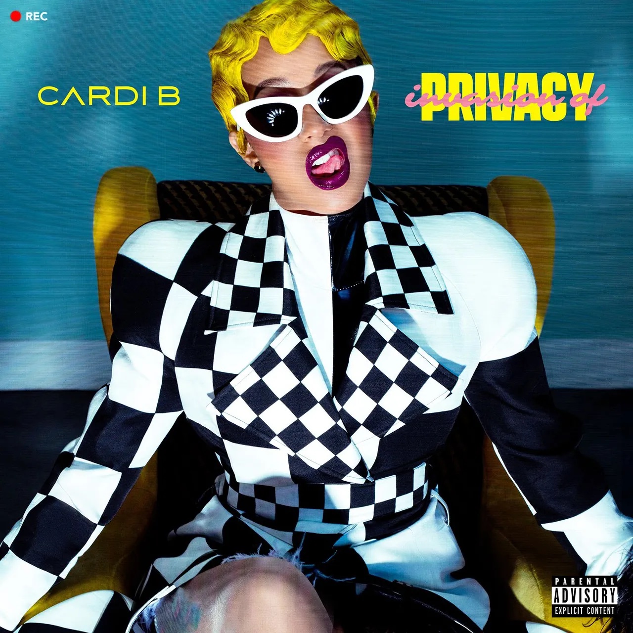Cardi B "Verletzung der Privatsphäre" Album-Cover